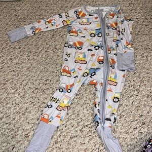 Caden Lane convertible zip romper